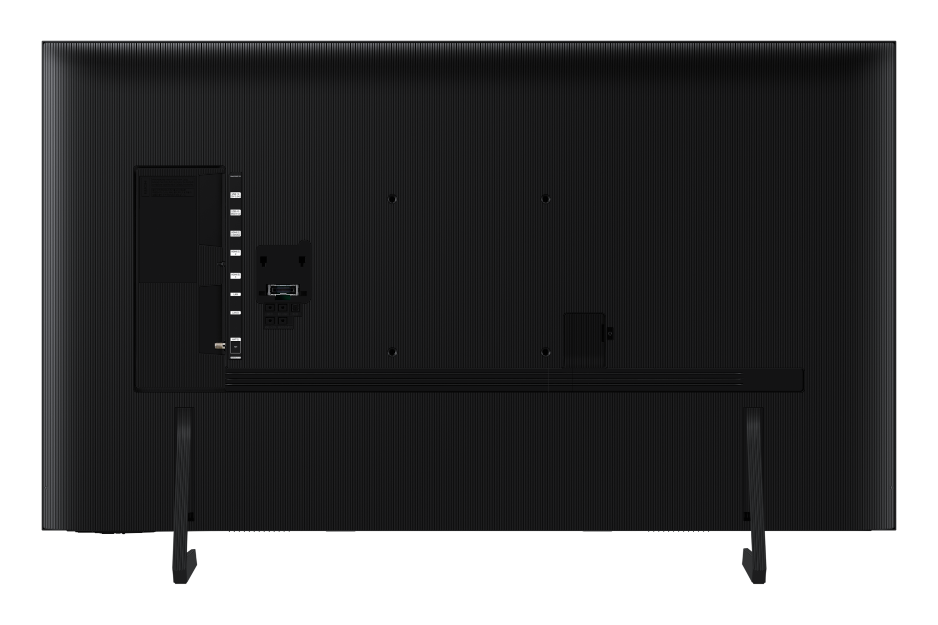 65" Hotel TV HU8000F UHD 4K Back Black 