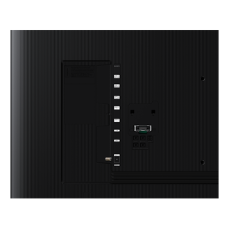 65" Hotel TV HU8000F UHD 4K Back-Detail Black 