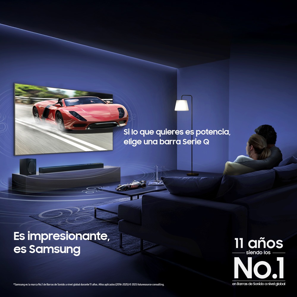 Barra de Sonido HW-Q930F/ZL Negro