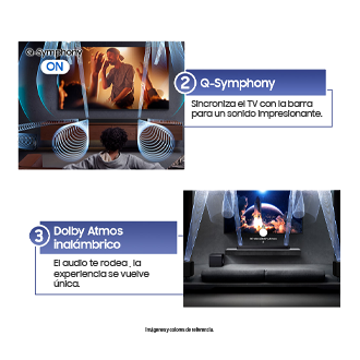 Barra de Sonido HW-Q930F/ZL Negro