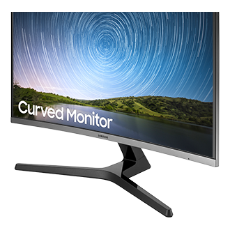 Samsung LC32R500FHLXZL 32 Pulgadas/ Game mode/Freesync/Full HD 1920 X  1080/Curvo/75 Hz/4 ms/sin bordes/Gris azul oscuro