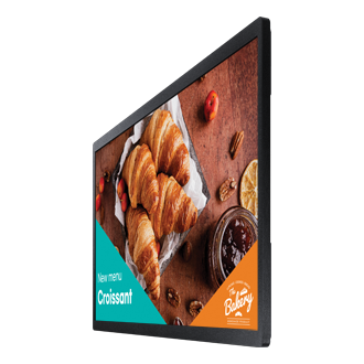 QB24C small digital signage Dynamic Black 