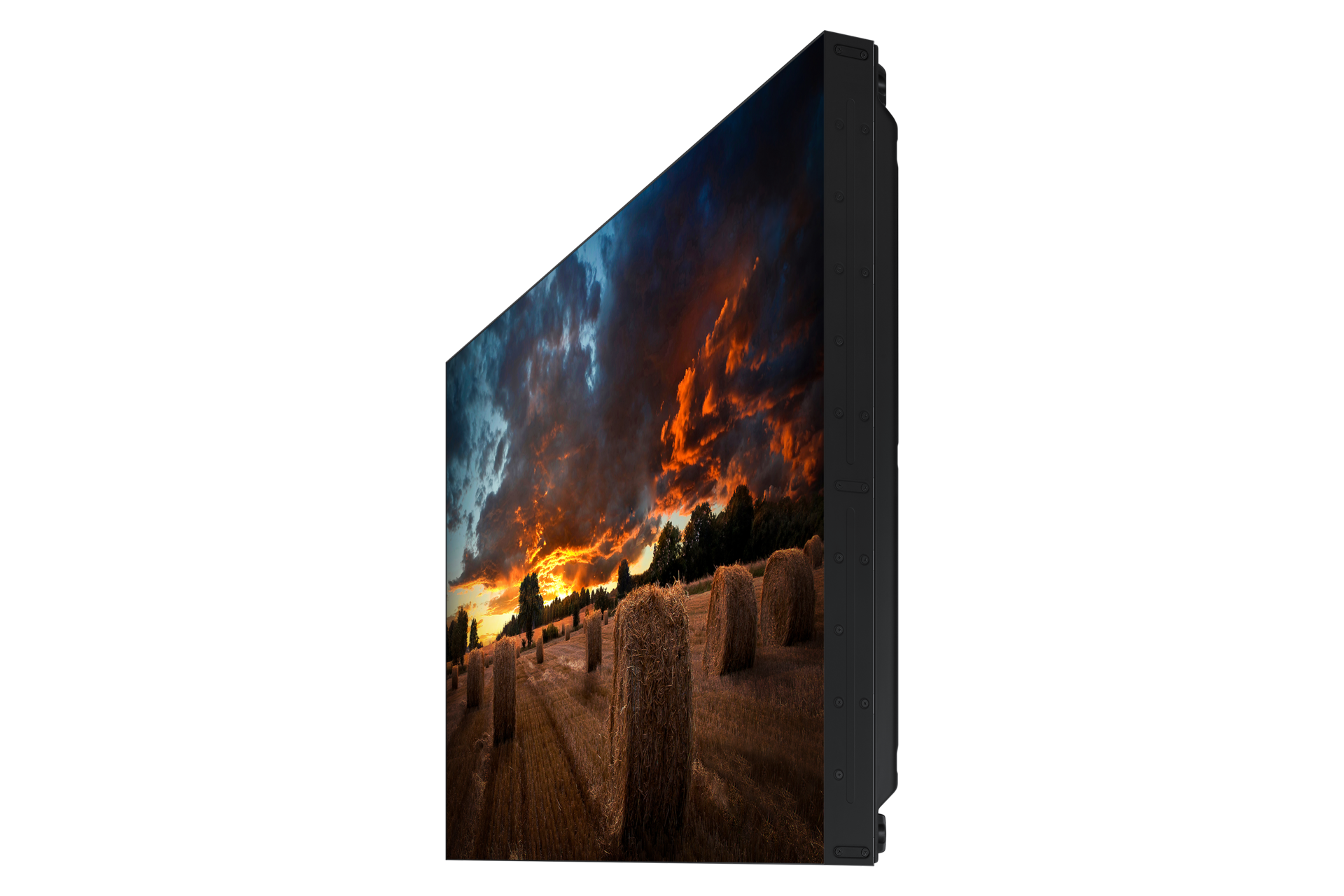 VM55B-U Ultra Narrow Bezel Video Wall Front-Dynamic Black 