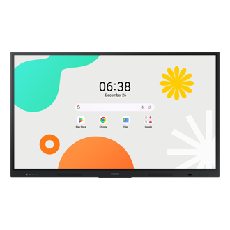 e-Board 86" Tablero interactivo Android WAF Front Black 