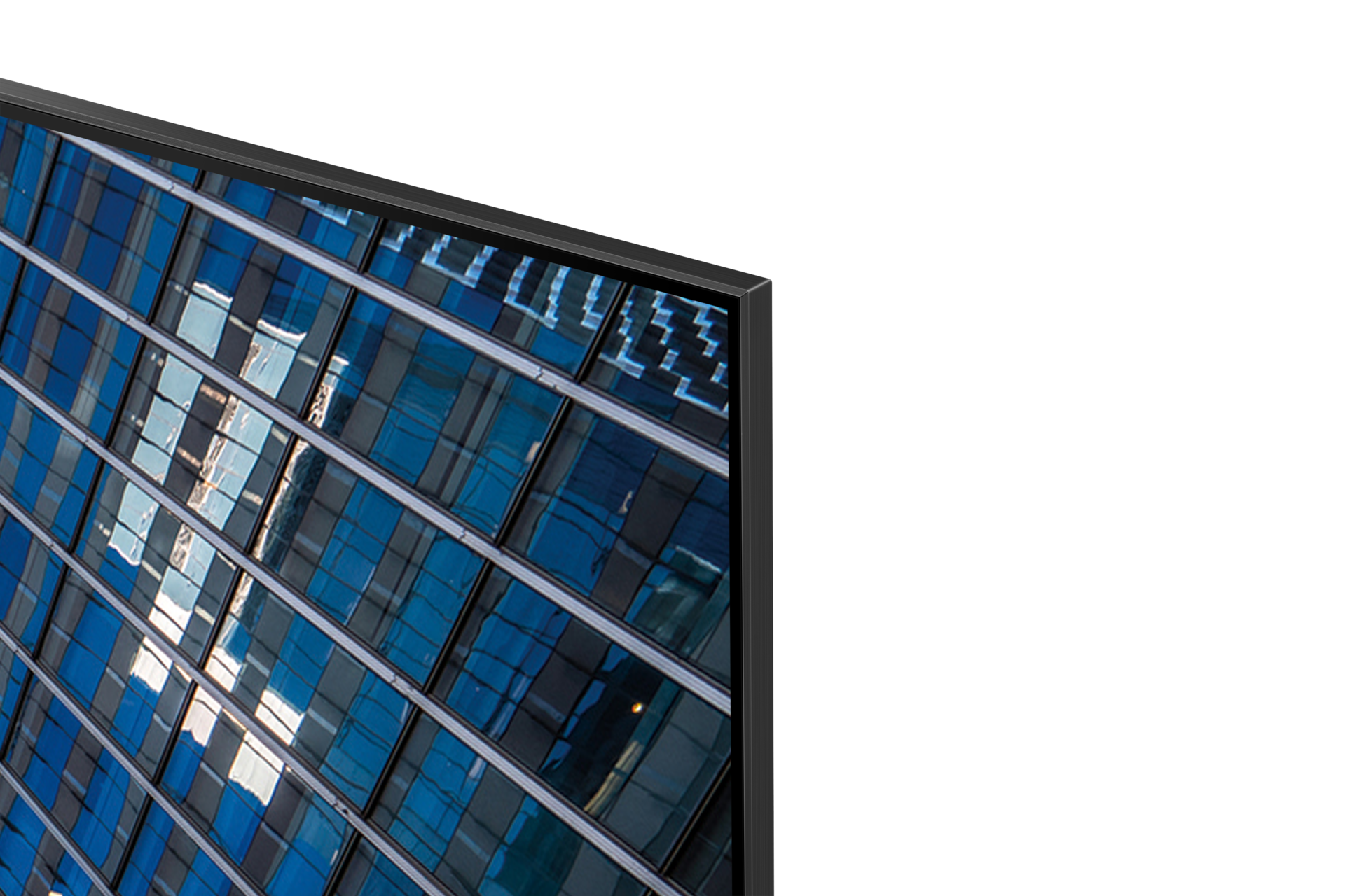 98-inch UHD Signage QE98C Detail Black 