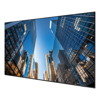 98-inch UHD Signage QE98C R-Perspective1 Black 
