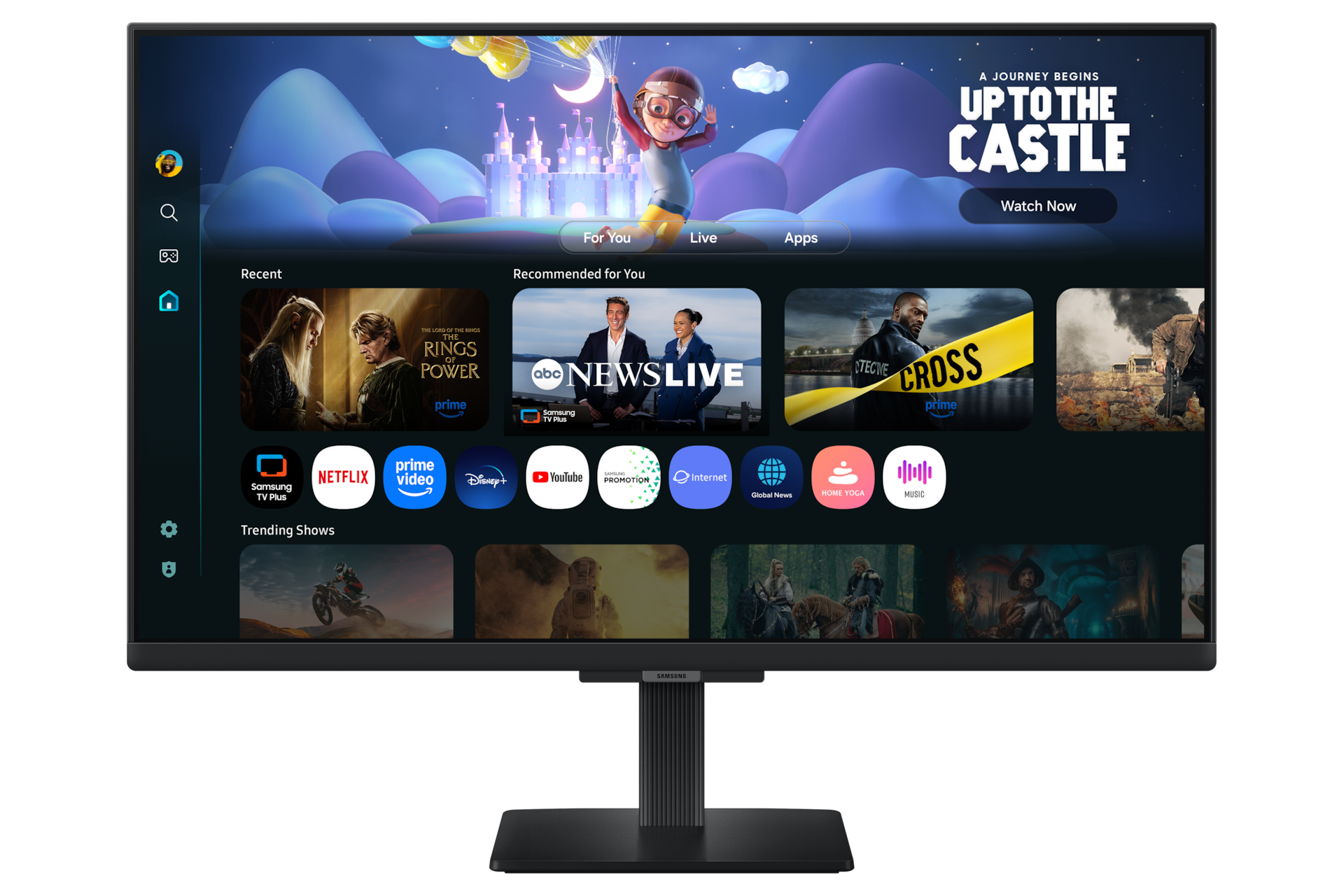Smart Monitor M5 Front2 Black 