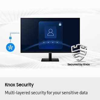 32" Smart Monitor M7 M70F (Black) 4K Samsung Vision AI Negro