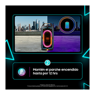 Torre de Sonido inalámbrica portable 160W MX-ST40F Dynamic1 Black 