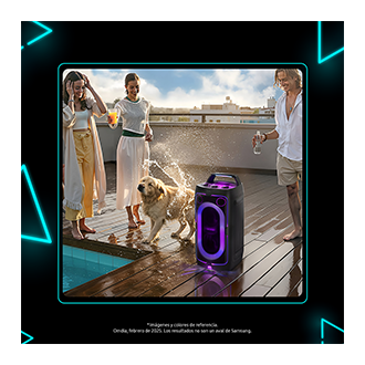 Torre de Sonido inalámbrica portable 160W MX-ST40F Back Black 