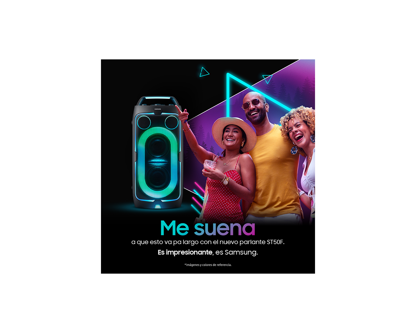 Torre de Sonido inalámbrica portable 240W MX-ST50F R-perspective1 Black 