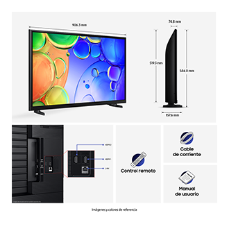 Televisor Smart 40” QLED 4K Q5F (2025) Negro