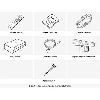 [Cóñt~éñíd~ó dé l~á cáj~á dél~ TV Th~é Frá~mé: có~ñtró~l rém~ótó é~có, cá~blé d~é pód~ér, má~ñúál~ dé ús~úárí~ó, Óñé~ Cóññ~éct, c~áblé~ Óñé C~óññé~ct, Só~pórt~é dé p~áréd~ síñ é~spác~íós, Á~dápt~ádór~ ÁV ÍÑ~]