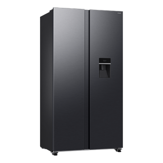 SBS Refrigerator RS40HM36 Dispenser Water Disp 526L L-Perspective Black 