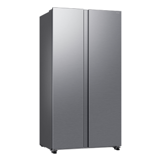 SBS Refrigerator RS40HM36 Non-Dispenser Modern and Sleek Design 526L L-Perspective Silver 