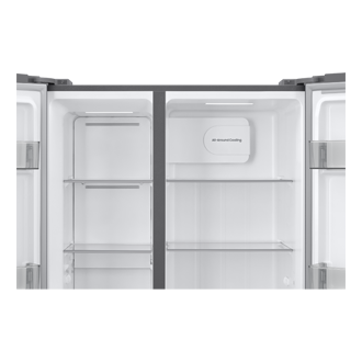 SBS Refrigerator RS40HM36 Non-Dispenser Modern and Sleek Design 526L Detail-All-Around-Cooling Silver 
