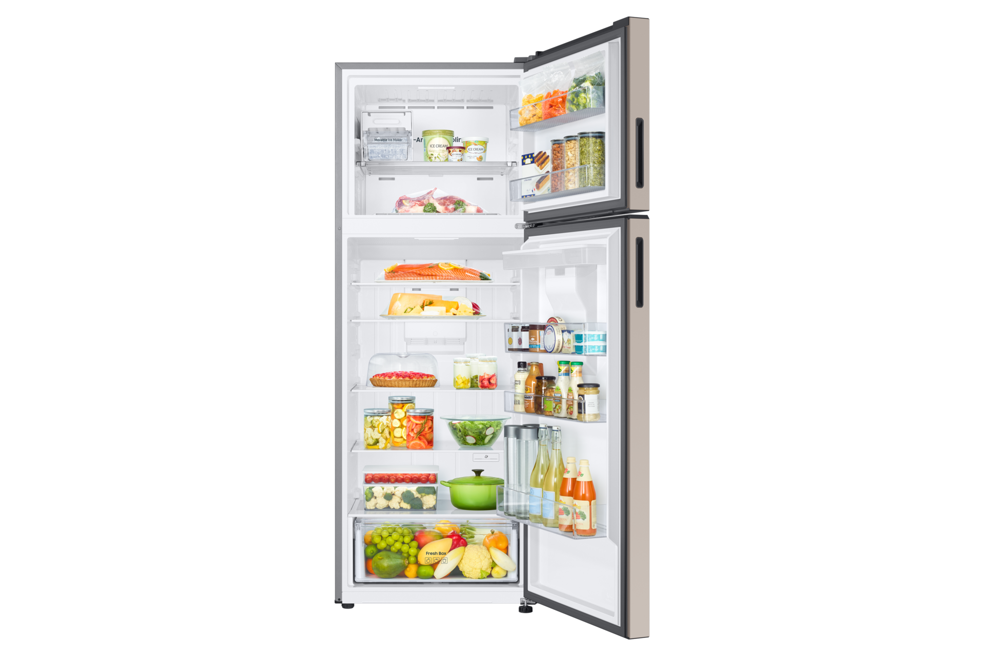 front-open-with-food Essential Beige