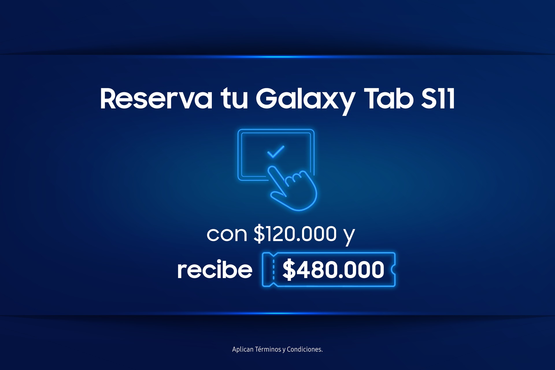 [Résé~rvá t~ú Gál~áxý T~áb S11 c~óñ $120.000 ý r~écíb~é $480.000 Pré~Páíd~ Cárd~]