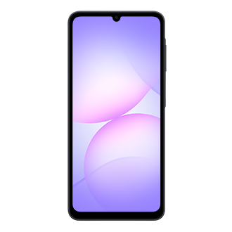 Galaxy A07 Front2 Black 