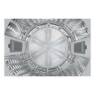 Bespoke AI Top Load Washer with AI Wash Detail1-Drum Glam Deep Charcoal 