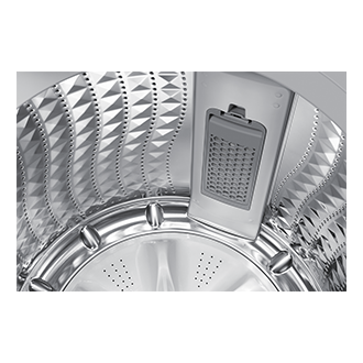 Bespoke AI Top Load Washer with AI Wash Detail2-Drum Glam Deep Charcoal 