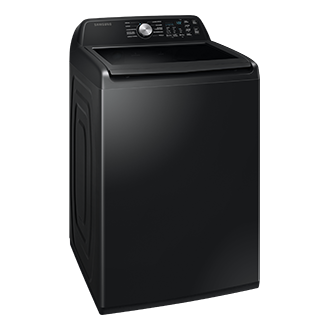 Top-loading Washer Large Capacity and AI Wash 23kg L-Perspective Black 