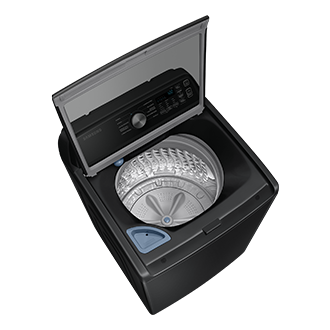Top-loading Washer Large Capacity and AI Wash 23kg L-Dynamic-Open Black 