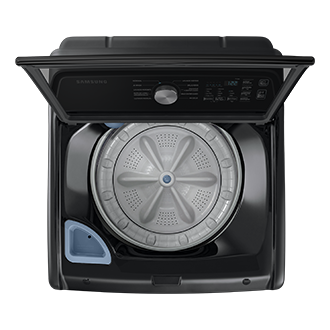 Top-loading Washer Large Capacity and AI Wash 23kg Top-Open Black 