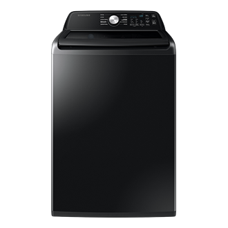 Top-loading Washer Large Capacity and AI Wash 23kg Front Black 