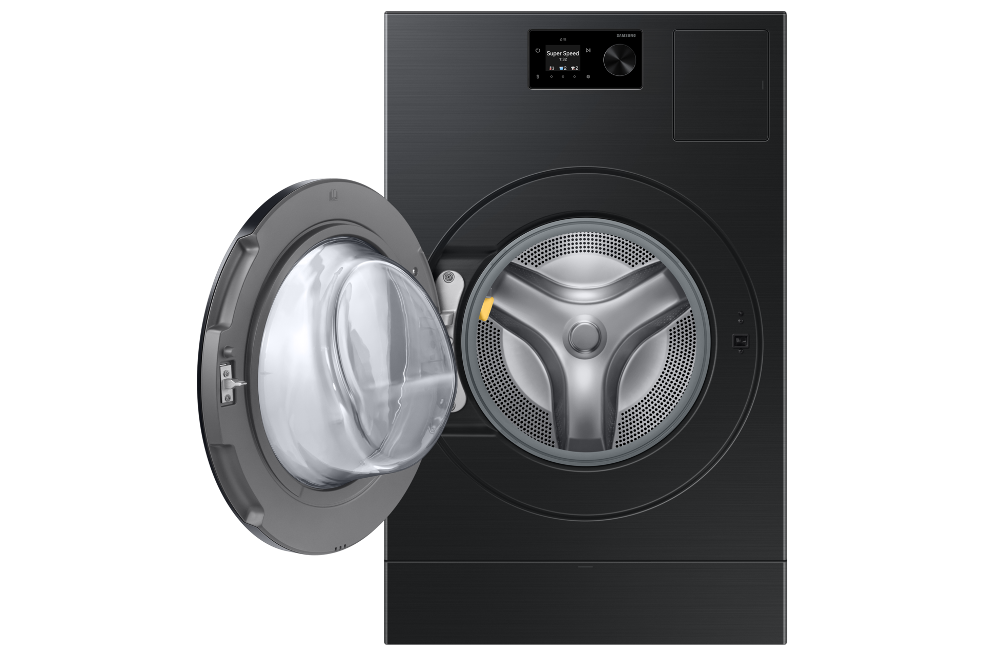 Bespoke AI Laundry (Combo) All-in-One Combo 25kg + 18kg Front-Open Black Caviar 