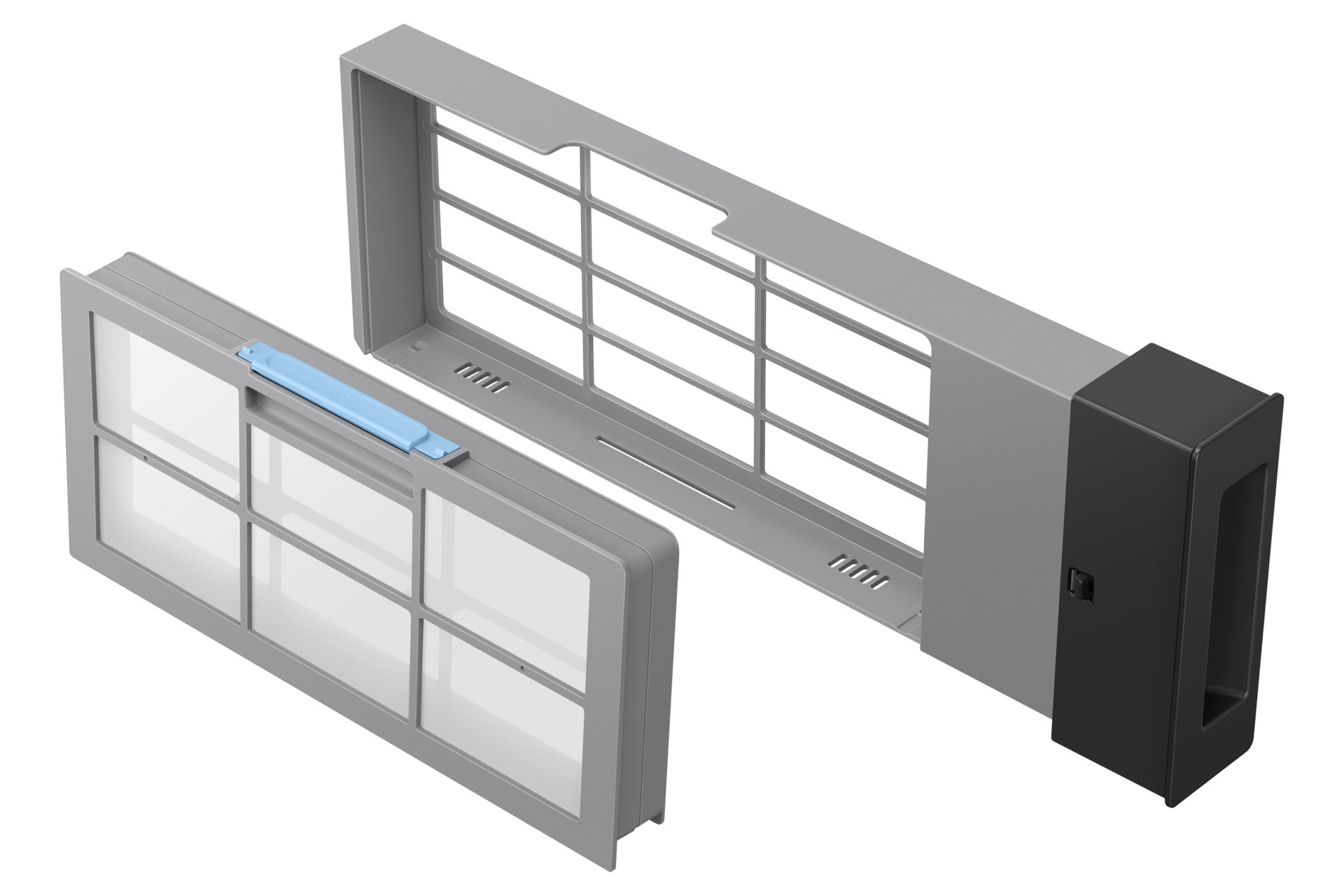 Bespoke AI Laundry (Combo) All-in-One Combo 25kg + 18kg Lint-Filter-Detail2 Black Caviar 
