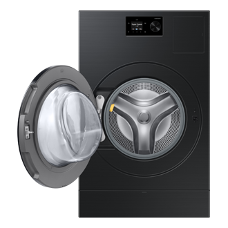 Bespoke AI Laundry (Combo) All-in-One Combo 25kg + 18kg Front-Open Black Caviar 