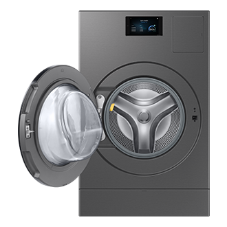 Bespoke AI Laundry (Combo) All-in-One Combo 25kg + 20kg Front-Open Dark Gray 