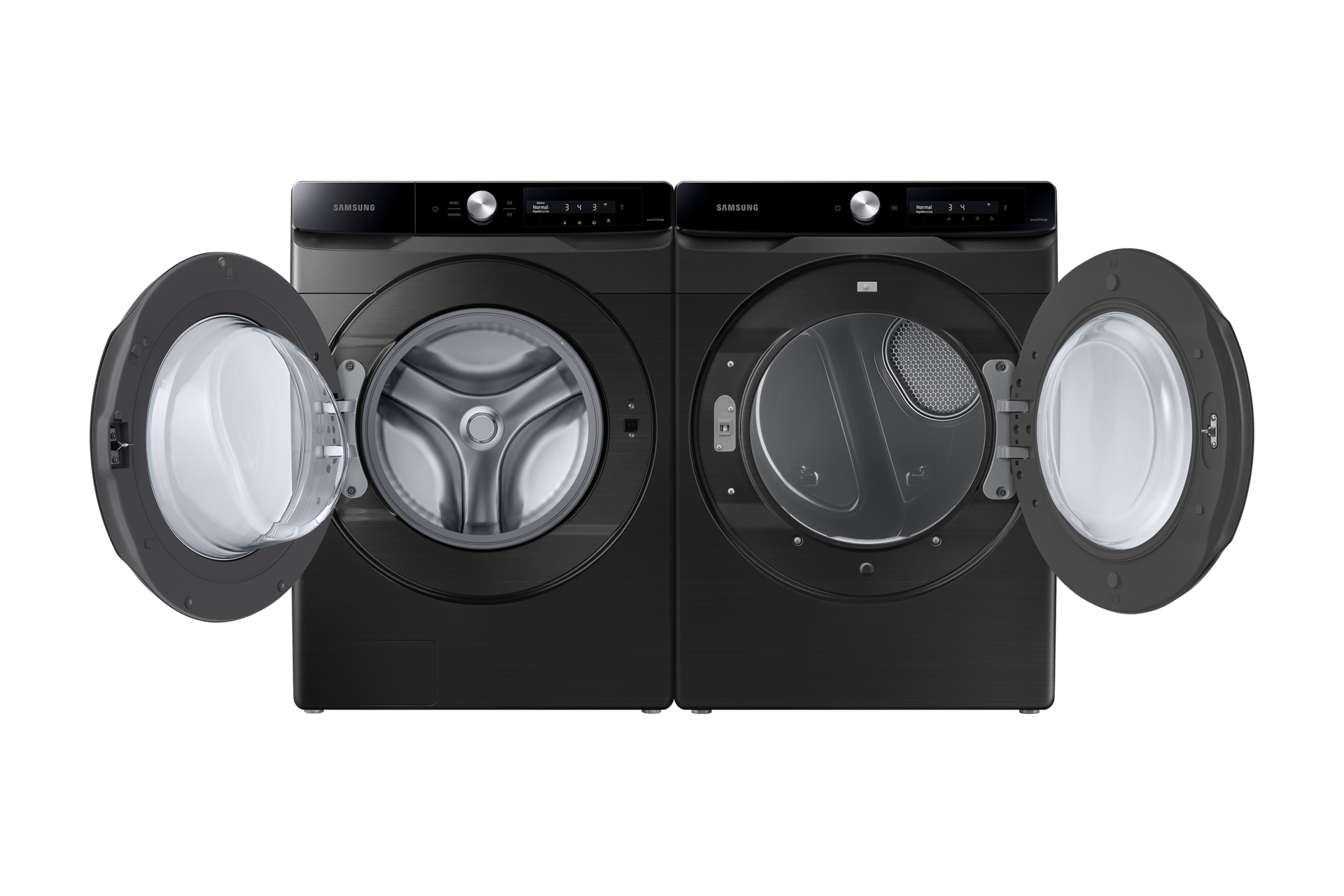 front-pair-open Black