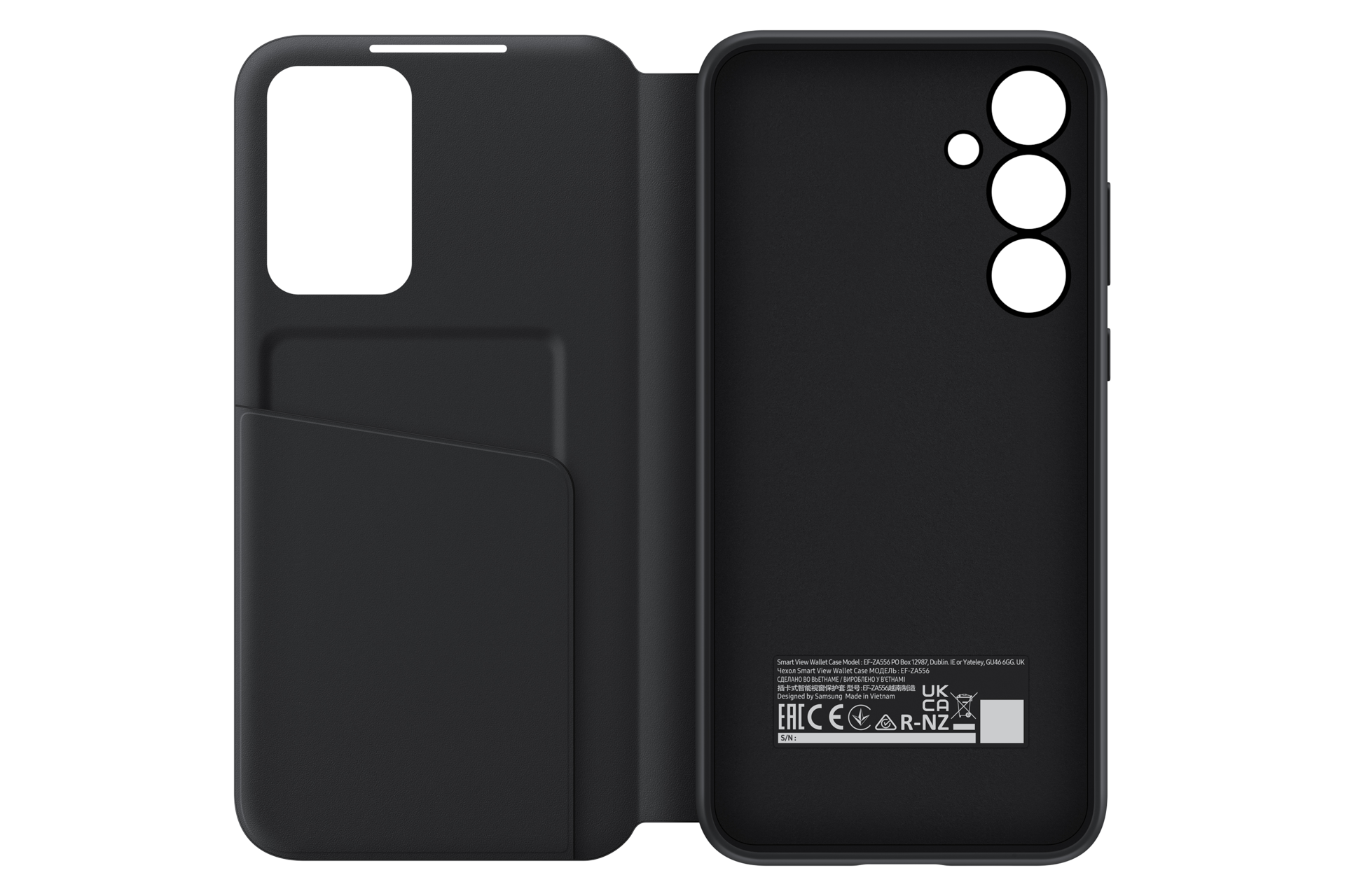 front-open Black