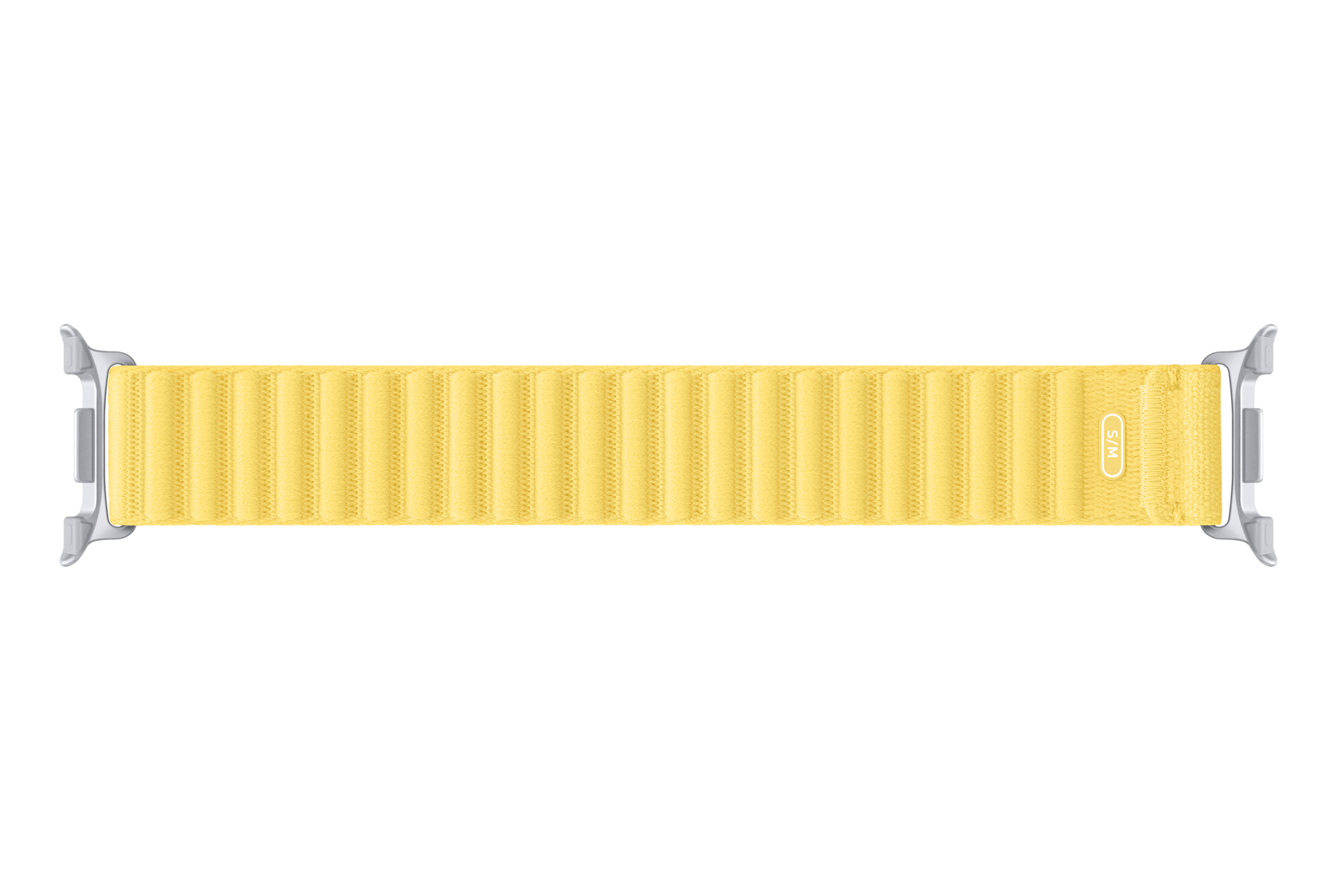 Fabric Band (S/M) for Galaxy Watch9 (Watch8) Back Yellow 