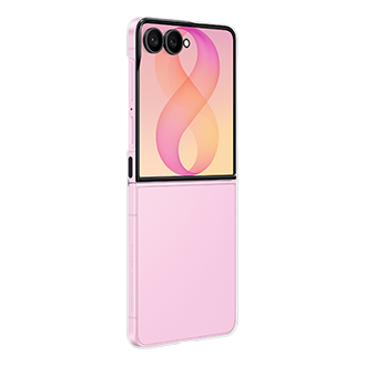 Galaxy Z Flip8 Clear Case Dynamic Transparent 