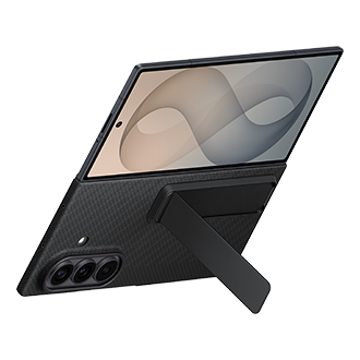 Galaxy Z Fold8 Ultra Carbon Standing Case Dynamic Black 