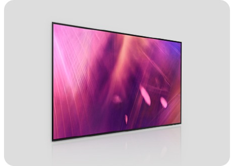 Crystal UHD TV has a pink aura onscreen.