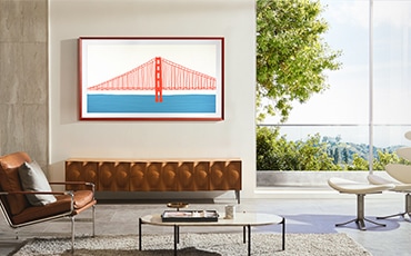 The Frame in a living room