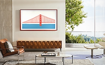 The Frame in a living room