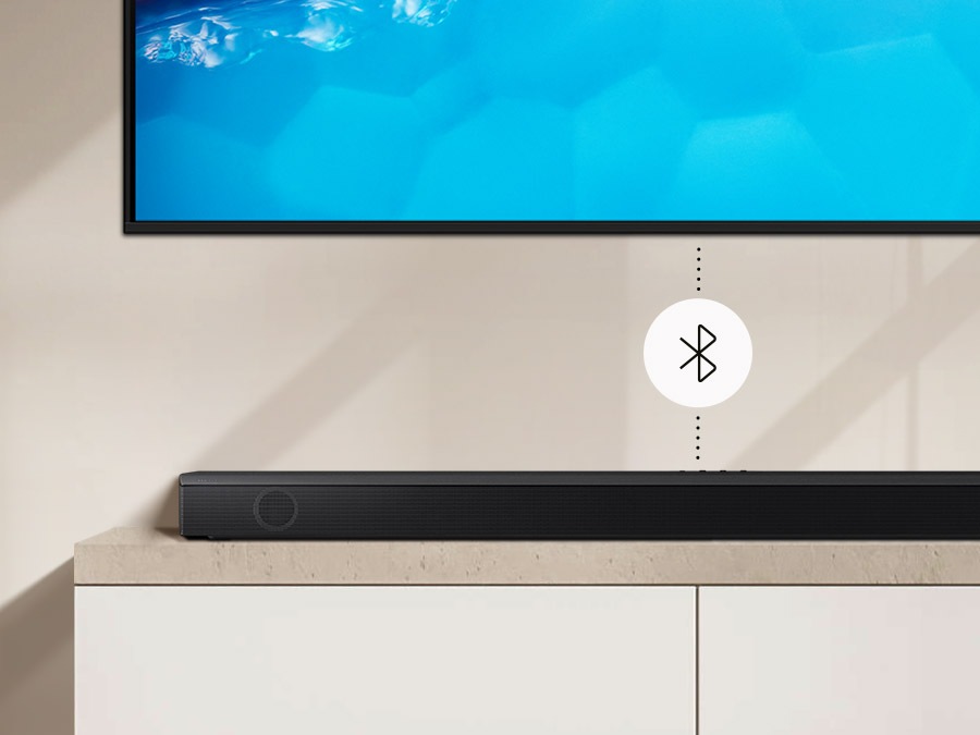 Bluetooth TV connection icon