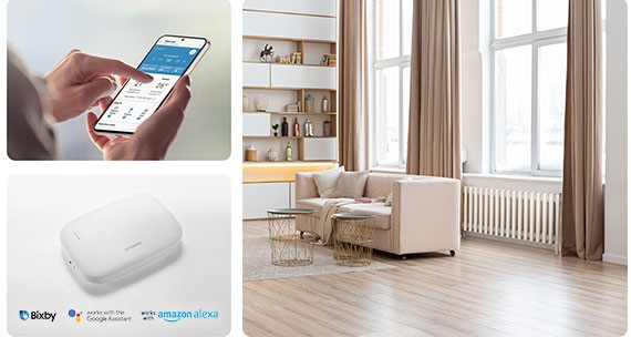 Snadná instalace a integrace s aplikací SmartThings