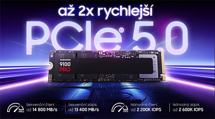 9100 PRO PCIe®5.0 NVMe™ M.2 SSD 8 TB MZ-VAP8T0BW | Samsung Česká