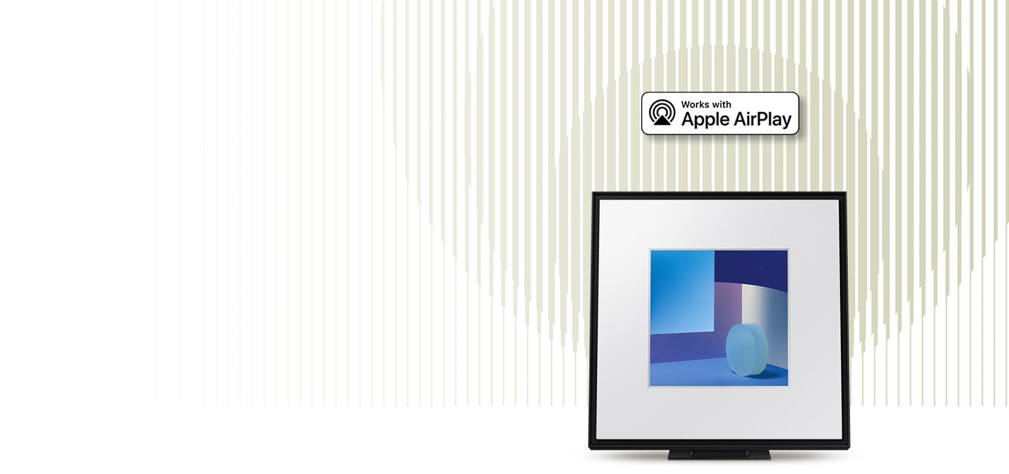 Music Frame je doplněn logem Works with Apple AirPlay. Music Frame je doplněn logem Works with Apple AirPlay.