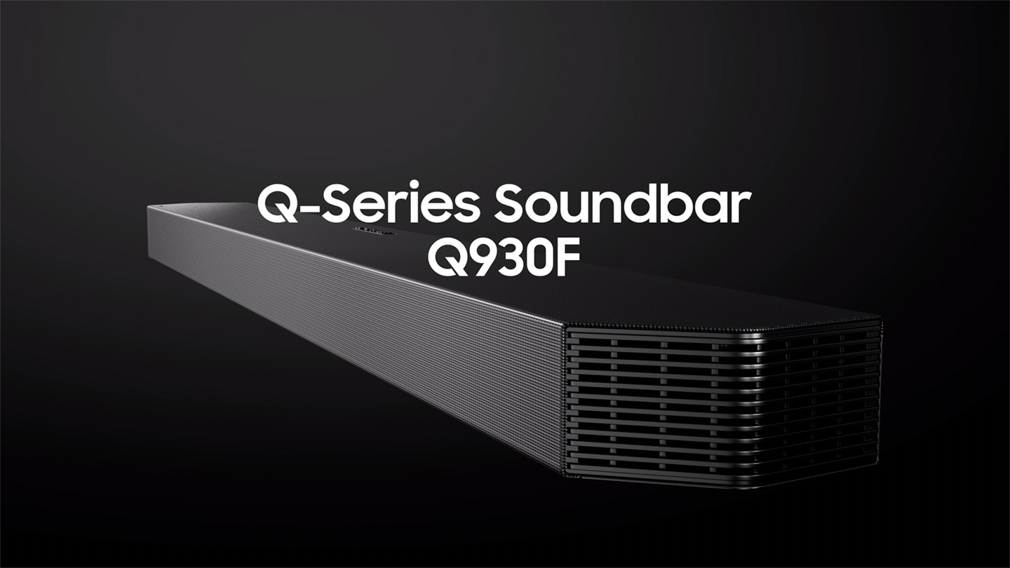 „Video představuje soundbar Samsung Q930F s prostorovým zvukem a subwooferem“