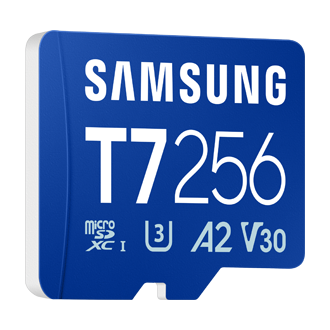 T7 microSD Card microSDXC™ UHS-I Card L-Perspective Blue 