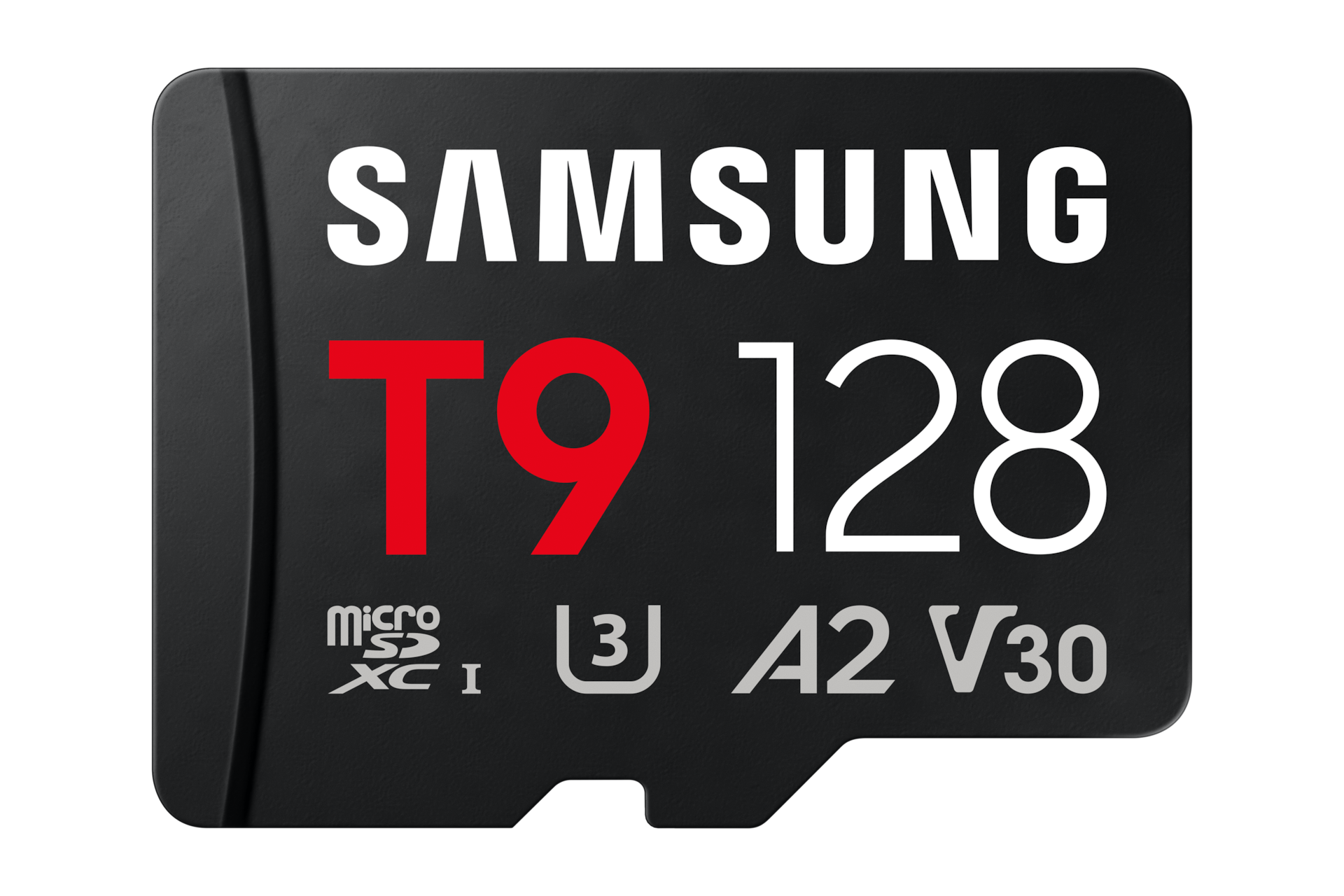 T9 microSD Card microSDXC™ UHS-I Card Front Black 