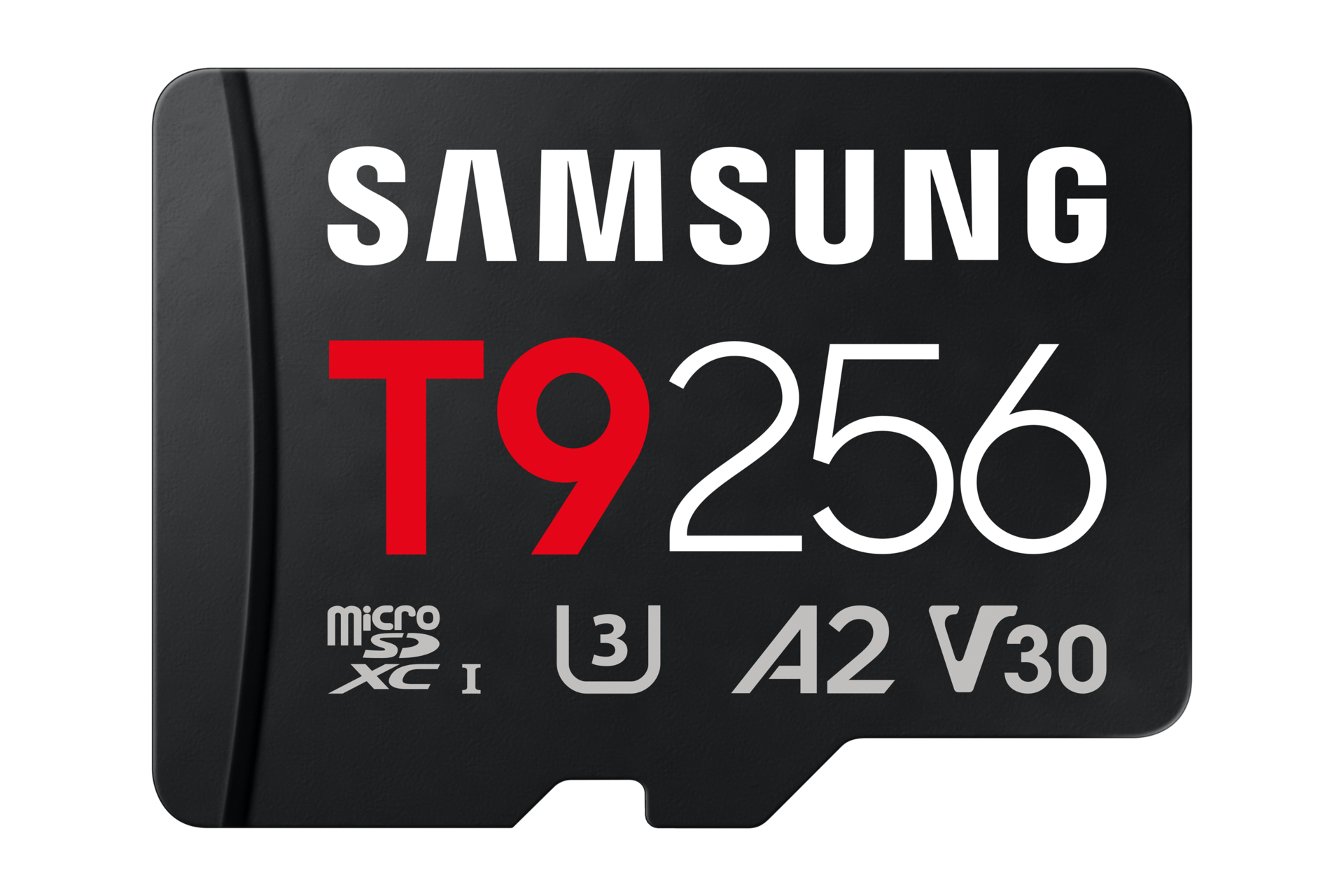 T9 microSD Card microSDXC™ UHS-I Card Front Black 