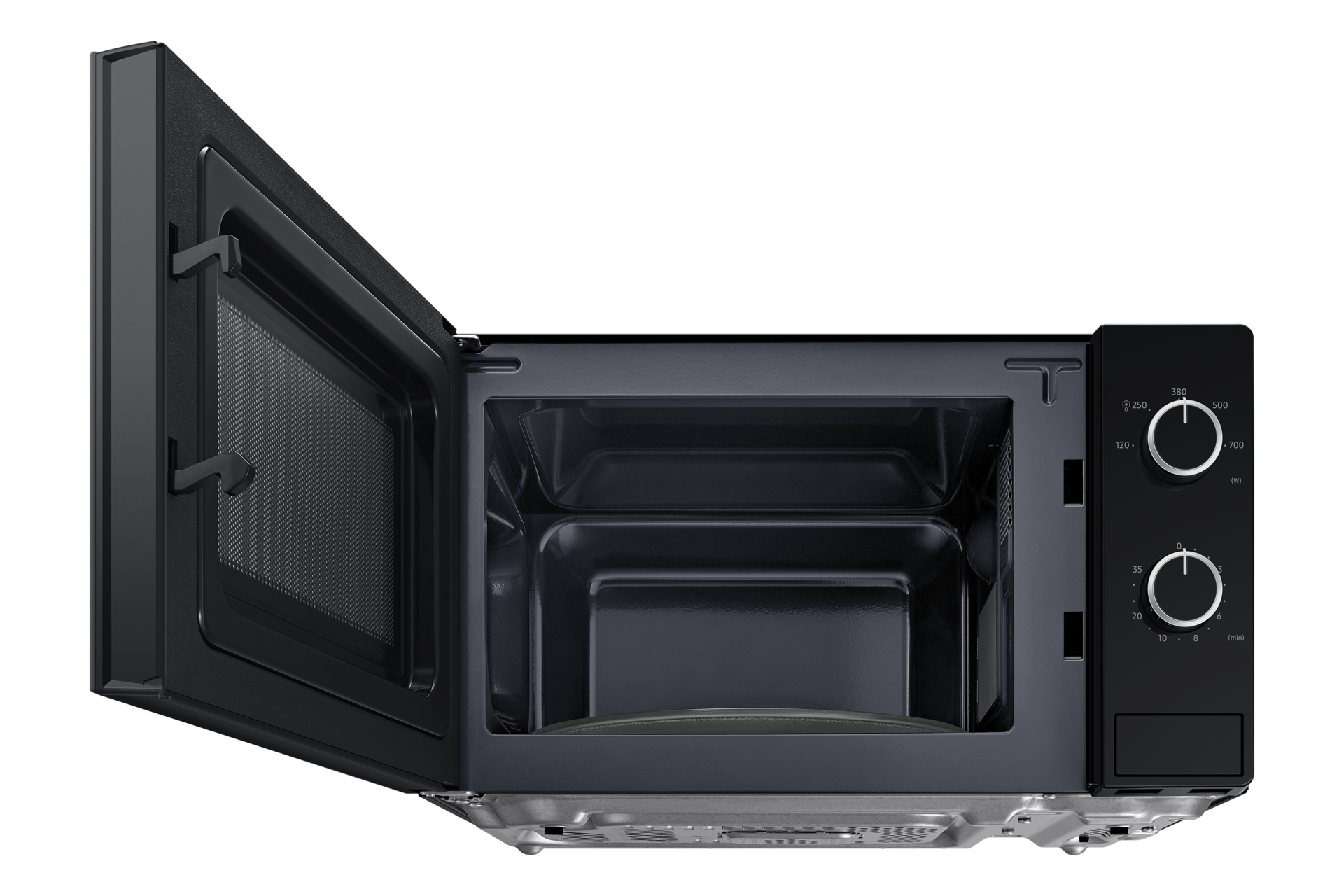 low-front-open Black